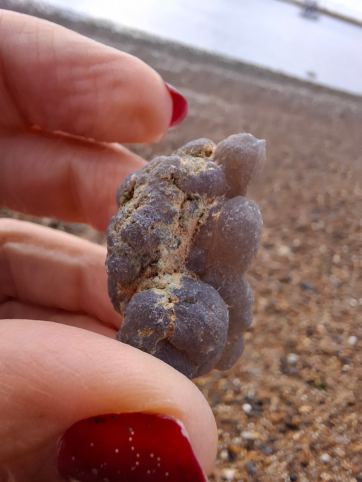 Nebula Chalcedony, 16.92g, Fossil (Ref: NC6)