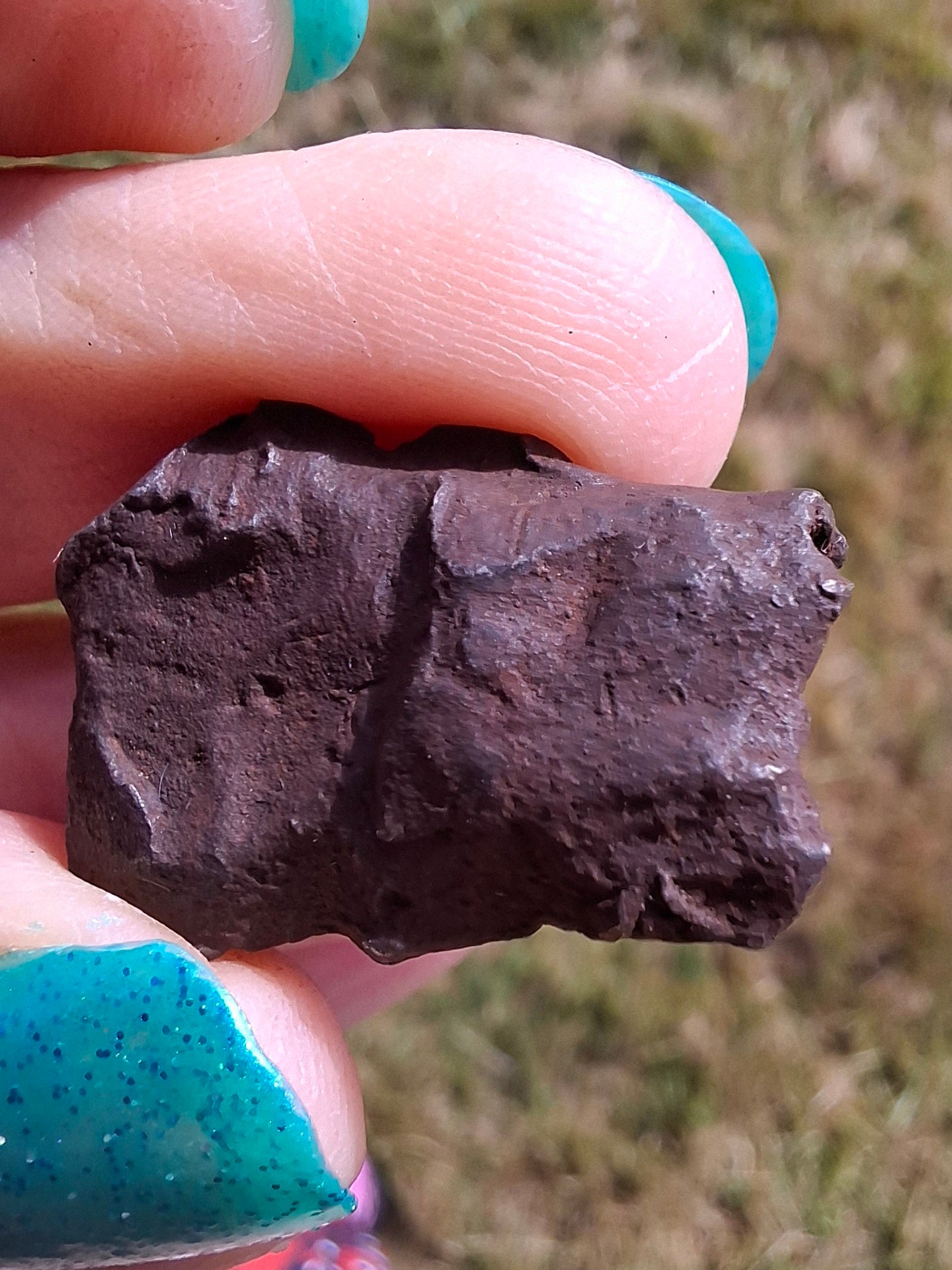 Gebel Kamil Iron Meteorite, 12.80g (Ref: K33)