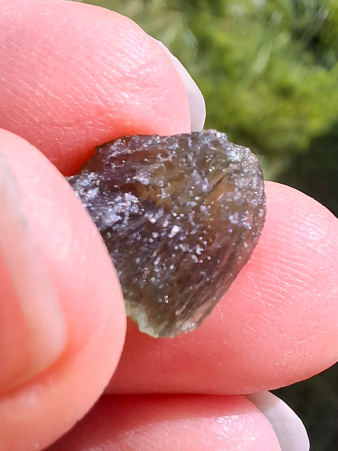 Moldavite Piece, CHLUM, 1.50g, Tektite (Ref: 143)
