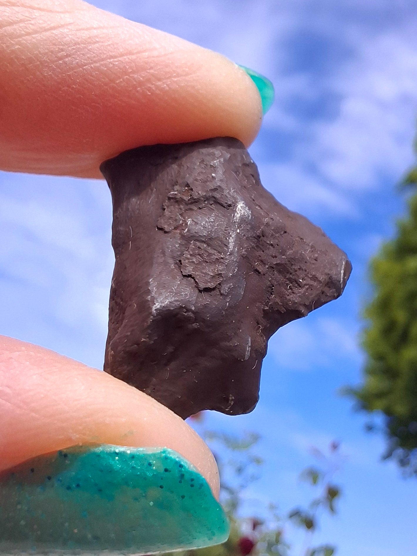 Gebel Kamil Iron Meteorite, 16.36g (Ref: K16)