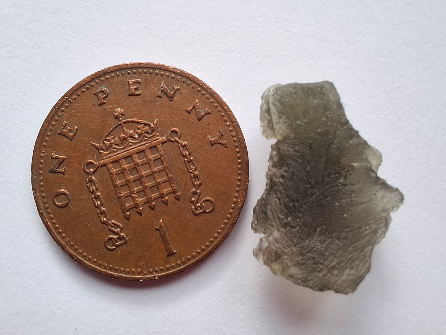 Moldavite Piece, 1.22g, Tektite (Ref: 1464)