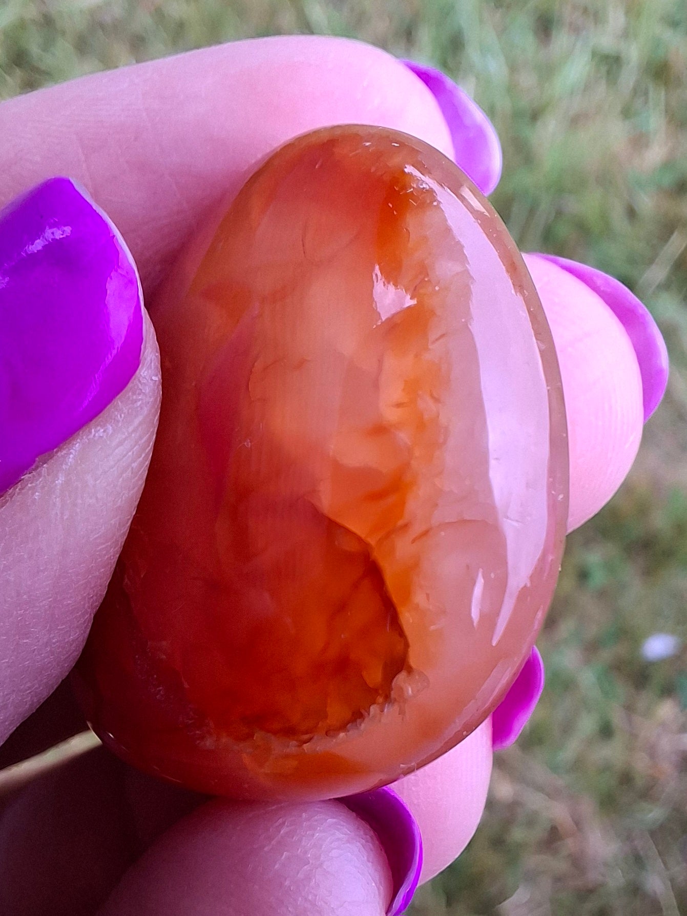 Carnelian, Tumble Stone, Crystal (Ref: T62)