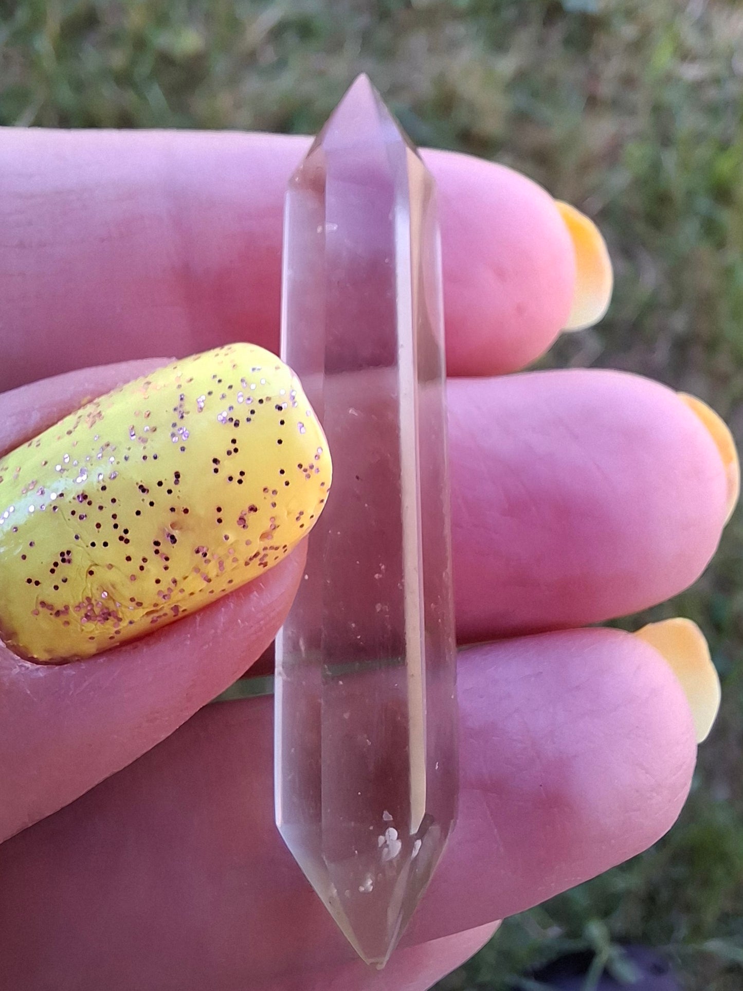 Libyan Desert Glass DT Carving, 4.68g, Tektite (Ref: LDT7)