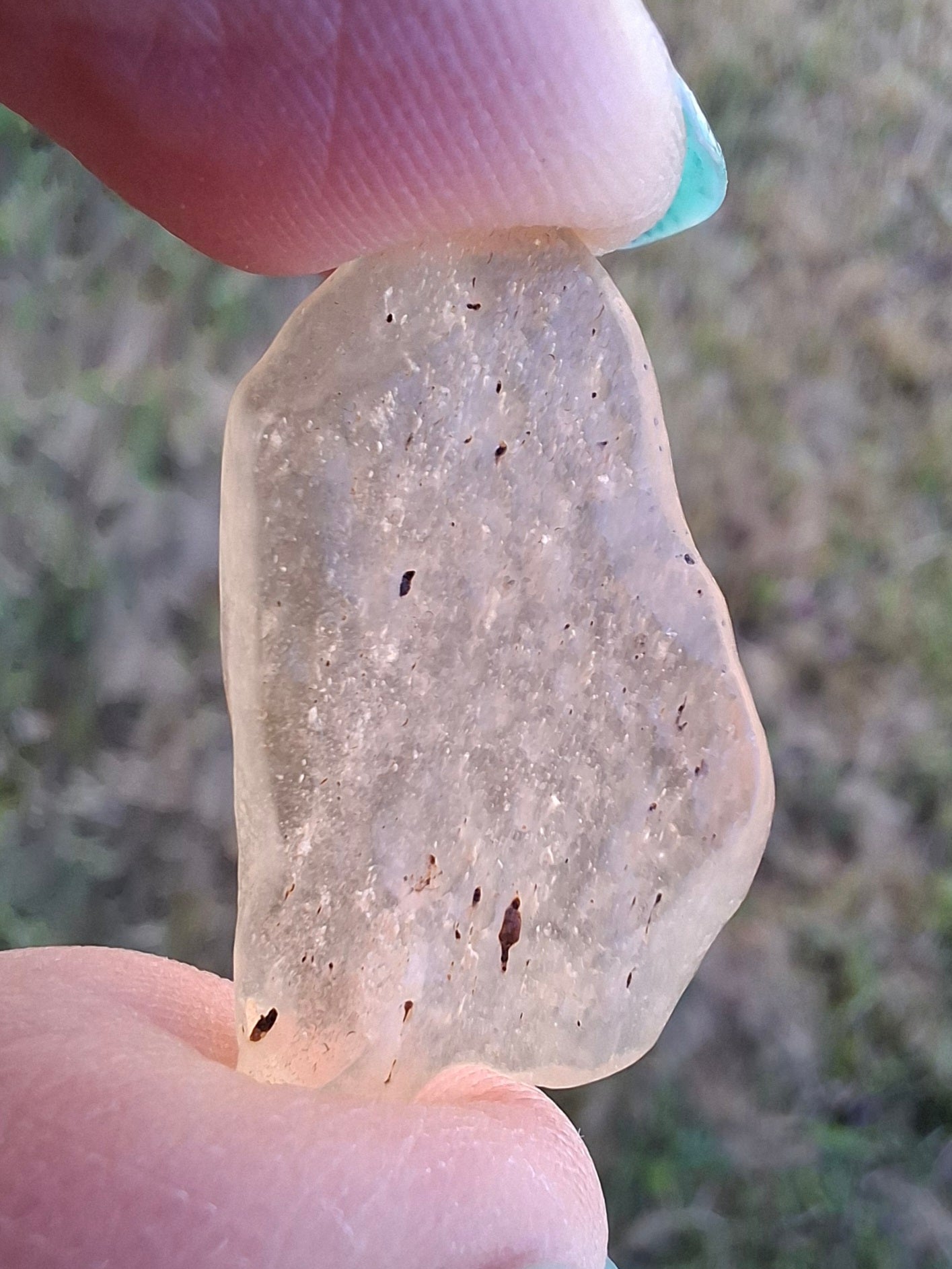 Libyan Desert Glass Piece, 2.88g, Tektite