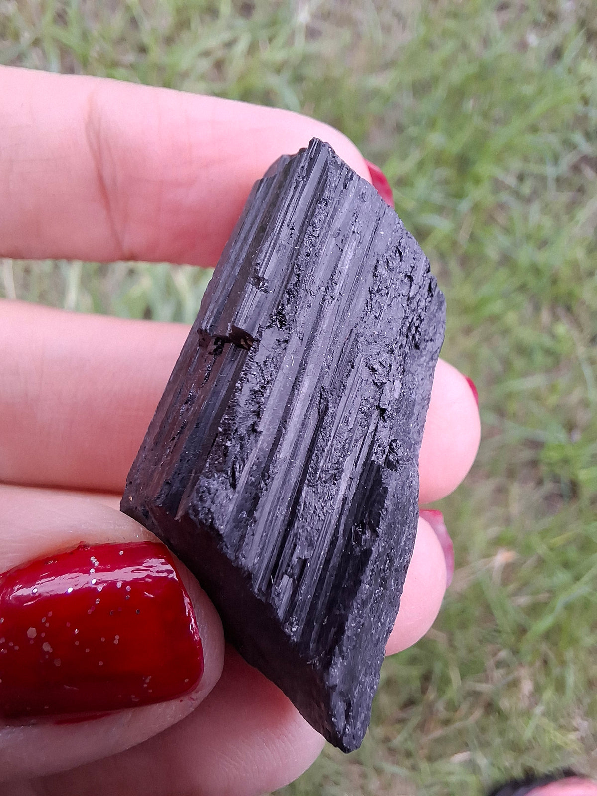 Black Tourmaline RAW, 21.93g, Crystal (Ref: RBT16)