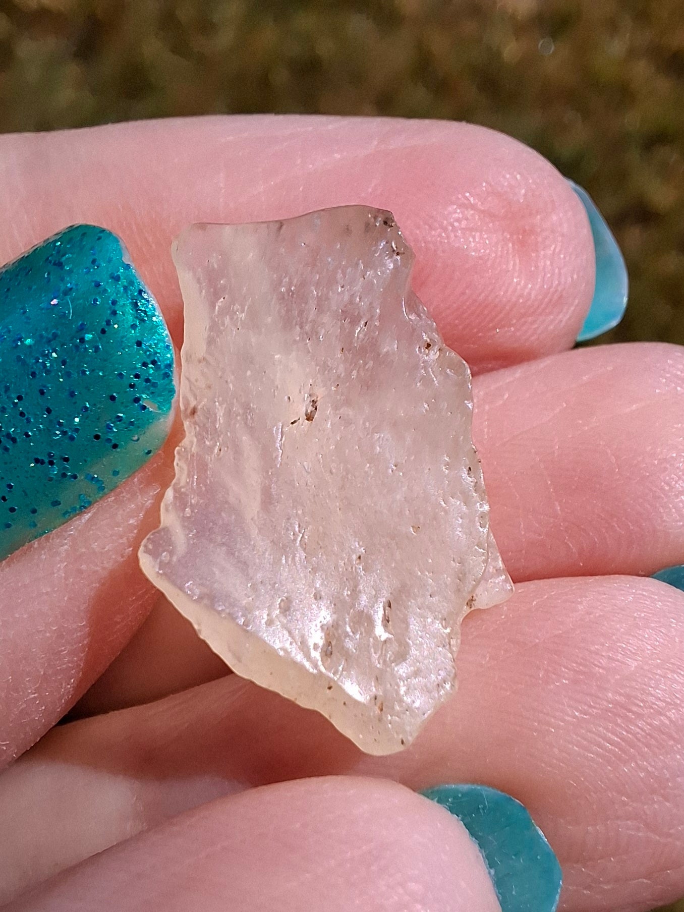 Libyan Desert Glass Piece, 1.90g, Tektite