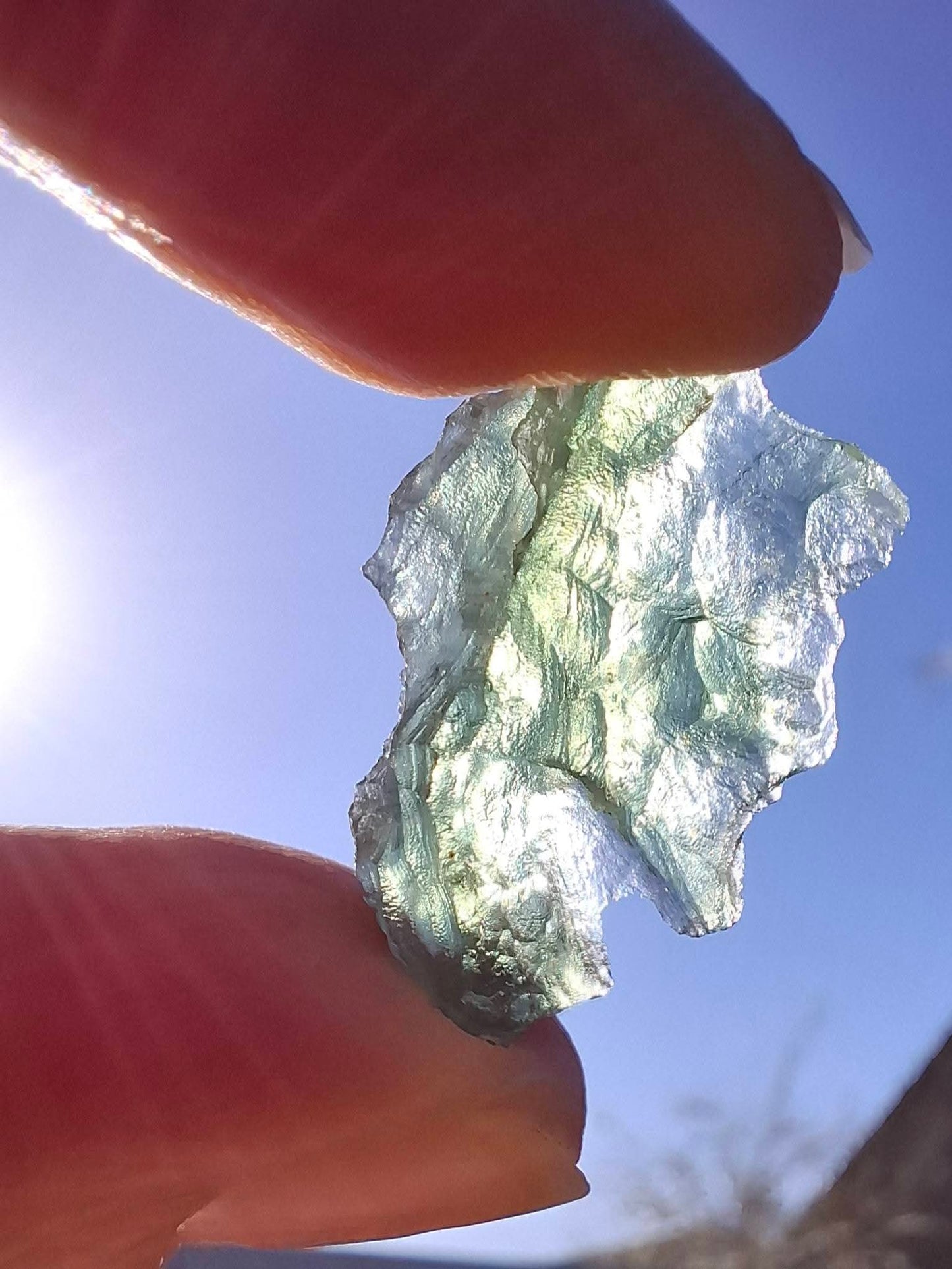 Moldavite Piece, PARYZ, 1.54g, Tektite (Ref: 1360)