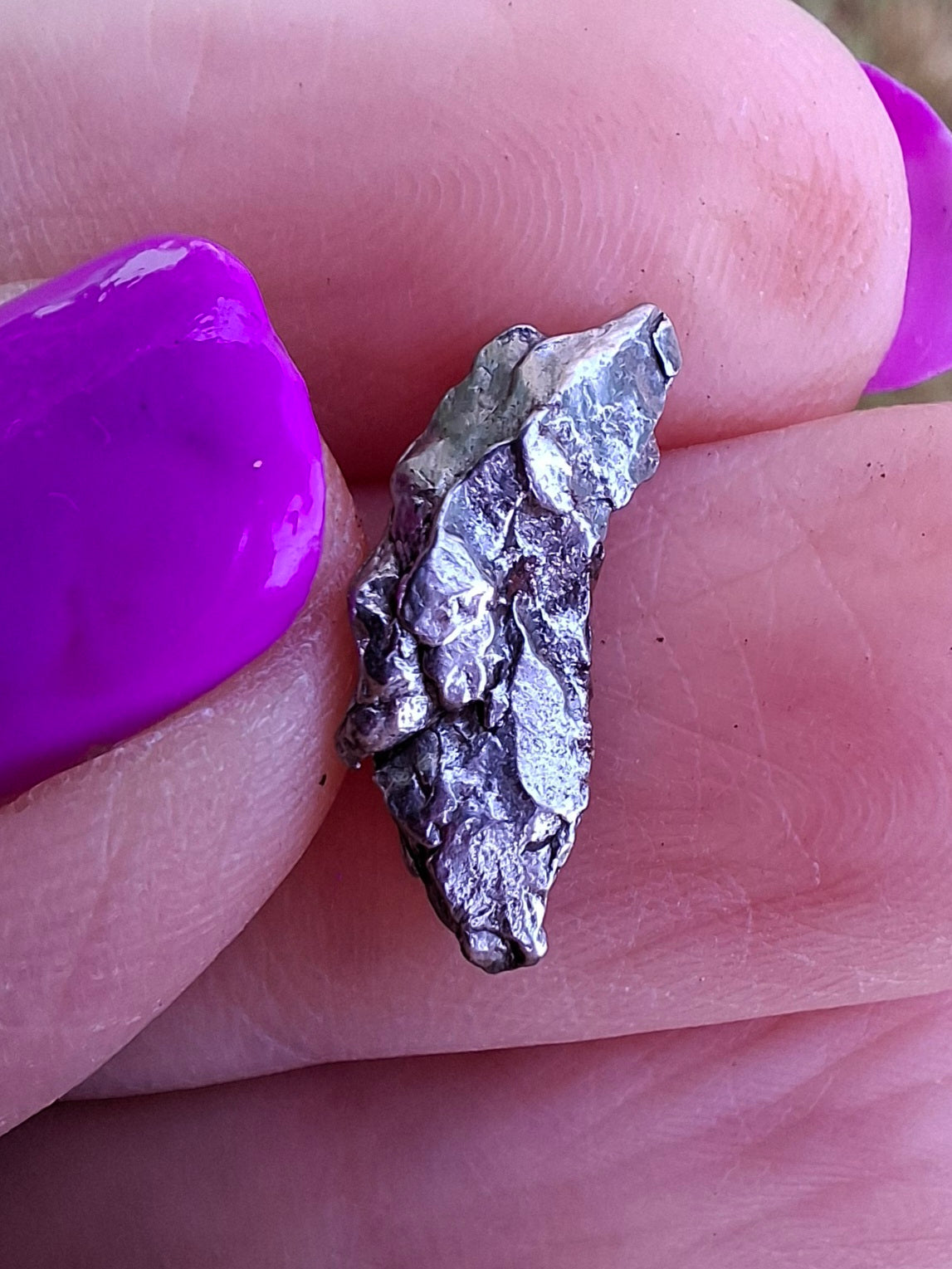 Campo del Cielo, 0.99g, Nickel Iron Meteorite (Ref: C8)