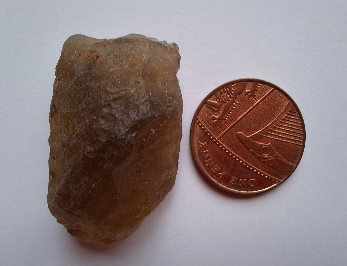 Libyan Desert Glass (darker) Piece, 11.69g, Tektite (Ref: L1366)