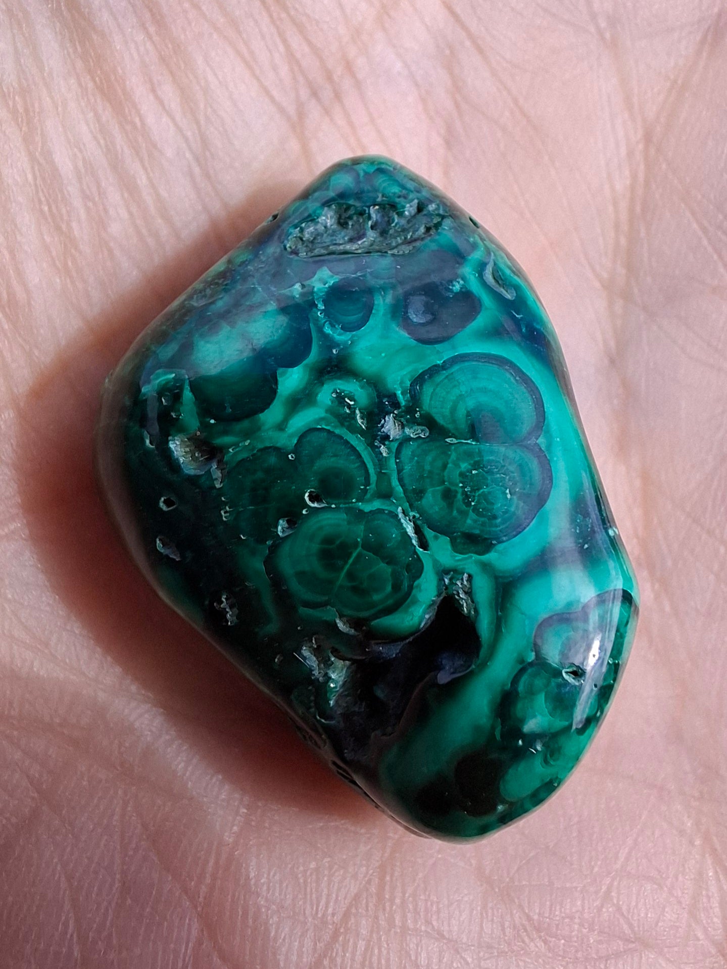 Malachite, Tumble Stone, Crystal (Ref: T157)