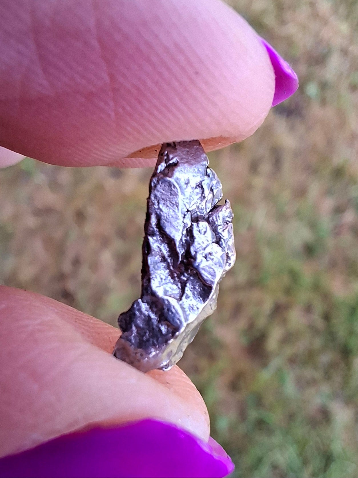 Campo del Cielo, 0.99g, Nickel Iron Meteorite (Ref: C8)