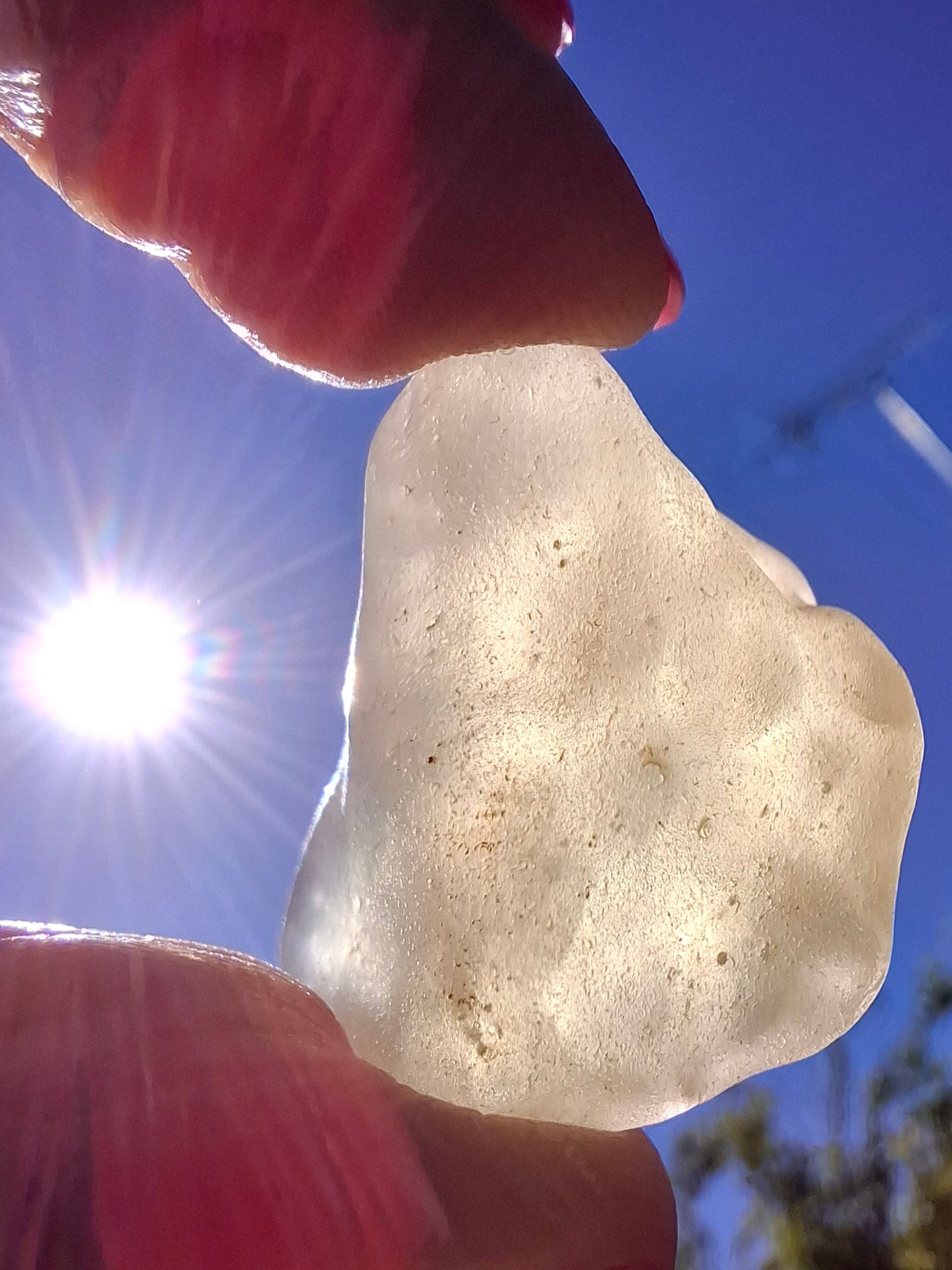 Libyan Desert Glass Piece, 12.90g, Tektite (Ref: LE243)