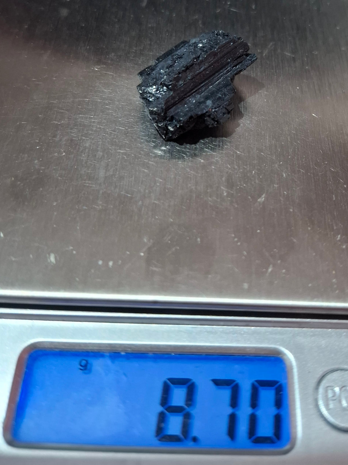 Black Tourmaline RAW, 8.70g, Crystal (Ref: RBT4)