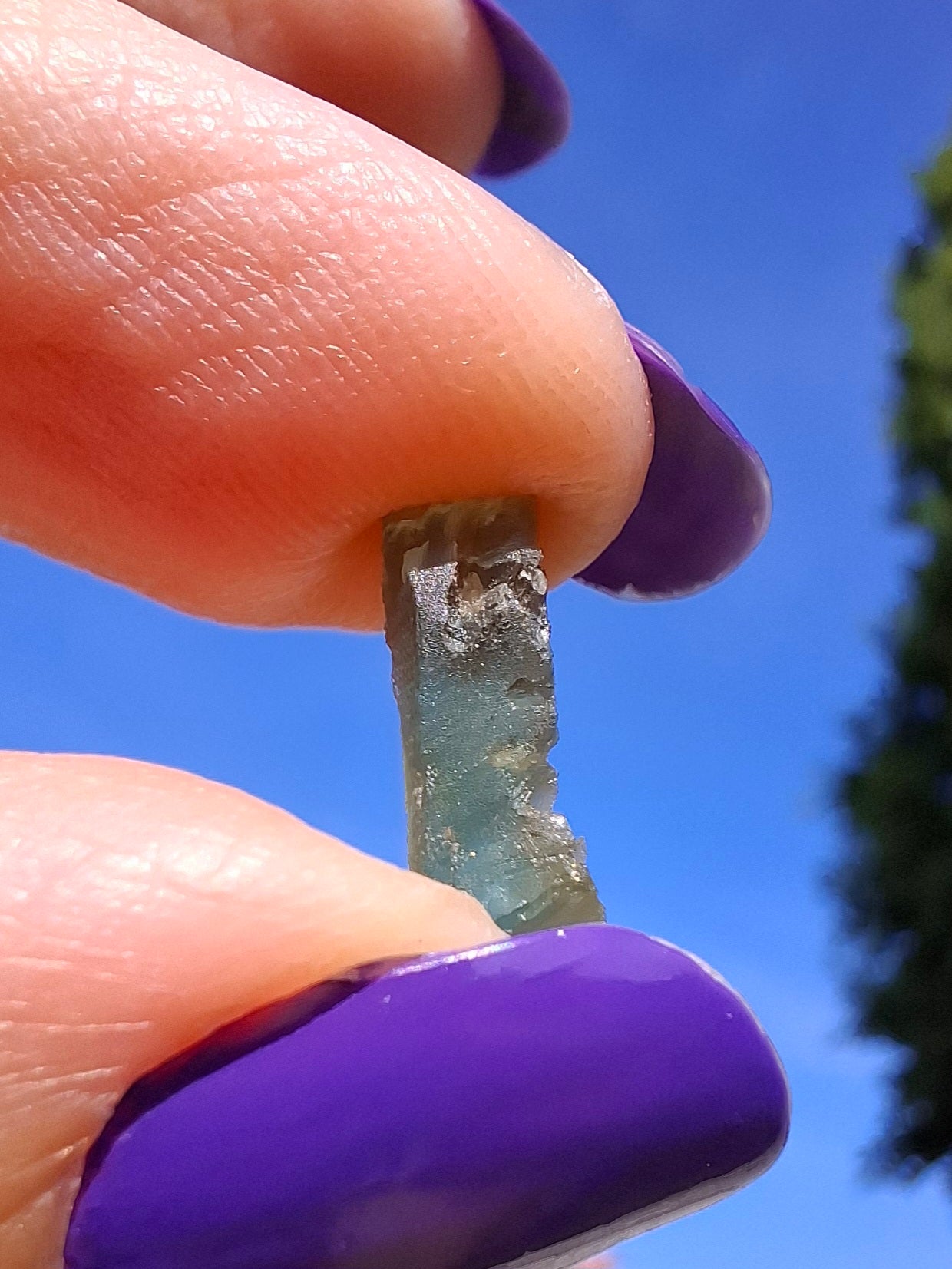 Moldavite Piece, 0.40g, Tektite (Ref: 1487)