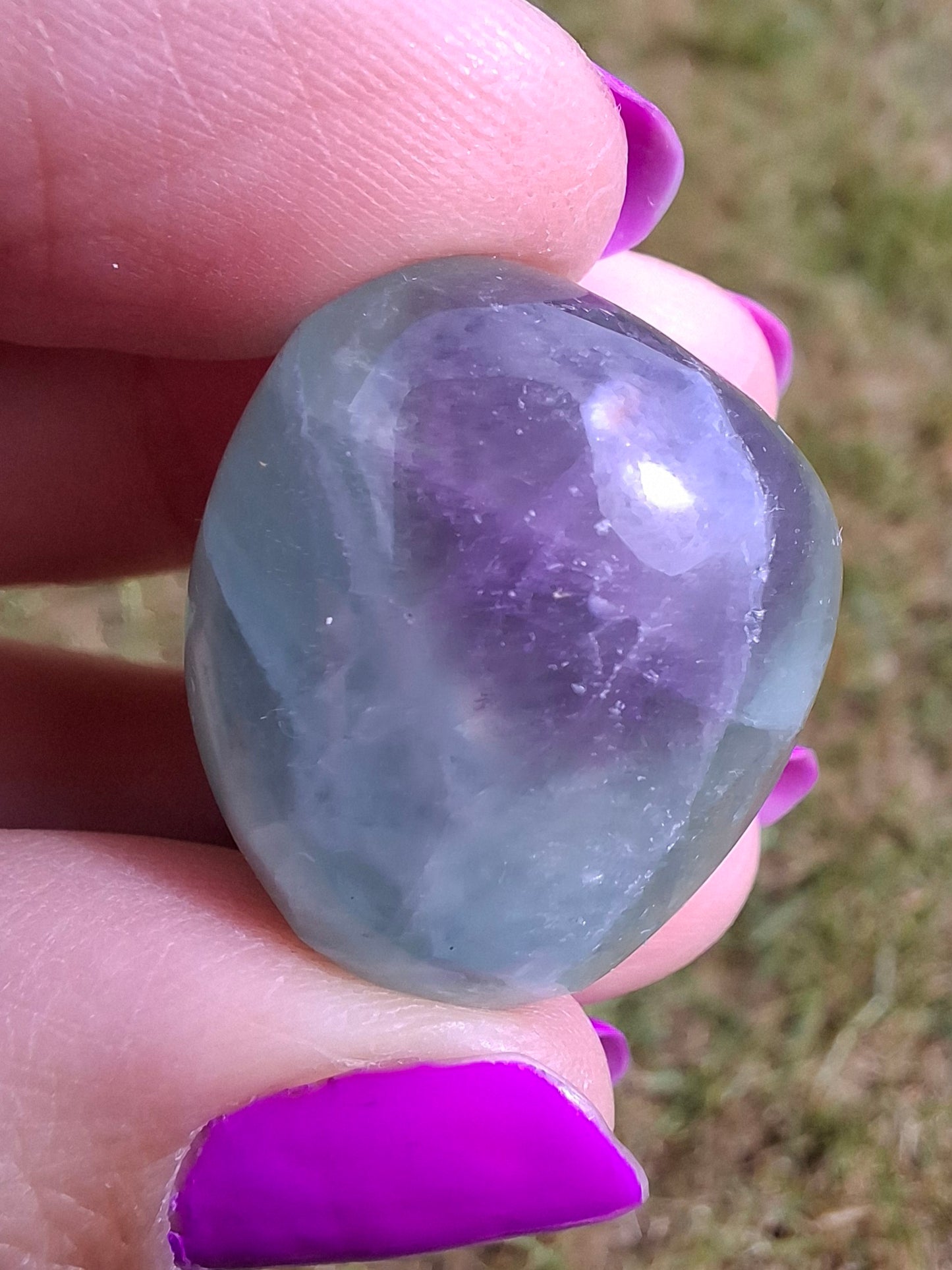 Fluorite, Tumble Stone, Crystal (Ref: T51)