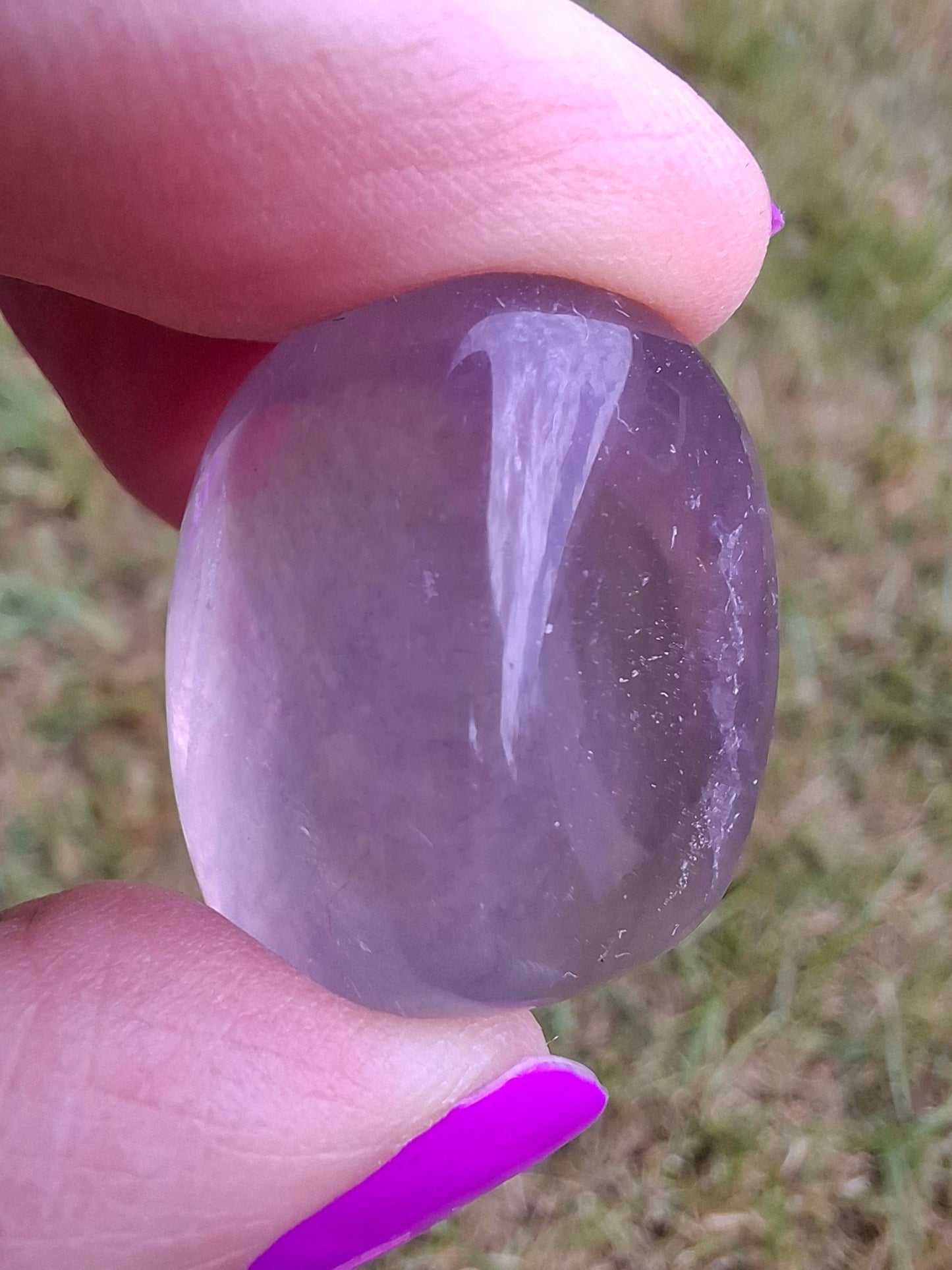 Fluorite, Tumble Stone, Crystal (Ref: T52)