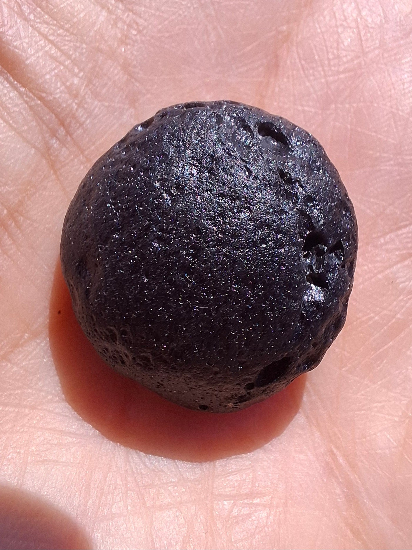 Philippinite (Rizalite), 9.24g, Tektite