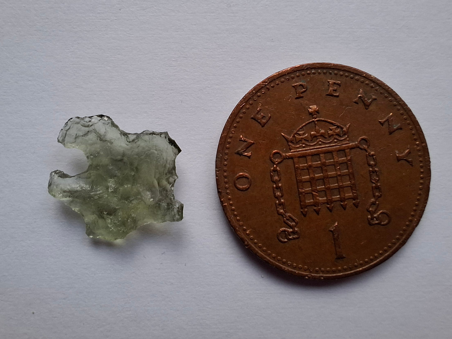 Moldavite small Piece, 0.30g, Tektite (Ref: 1437)