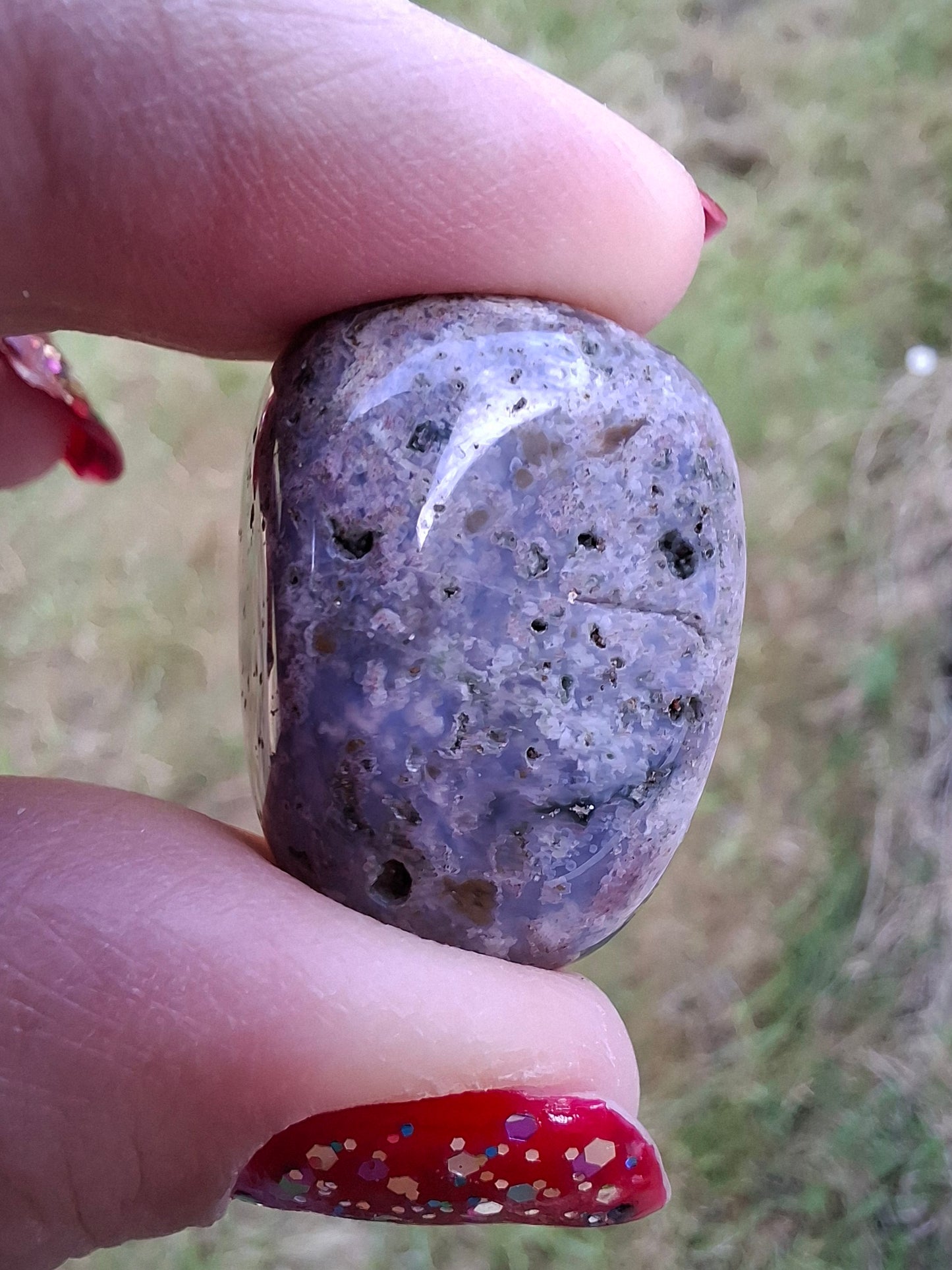 Ocean Jasper, Tumble Stone, Crystal (Ref: T205)