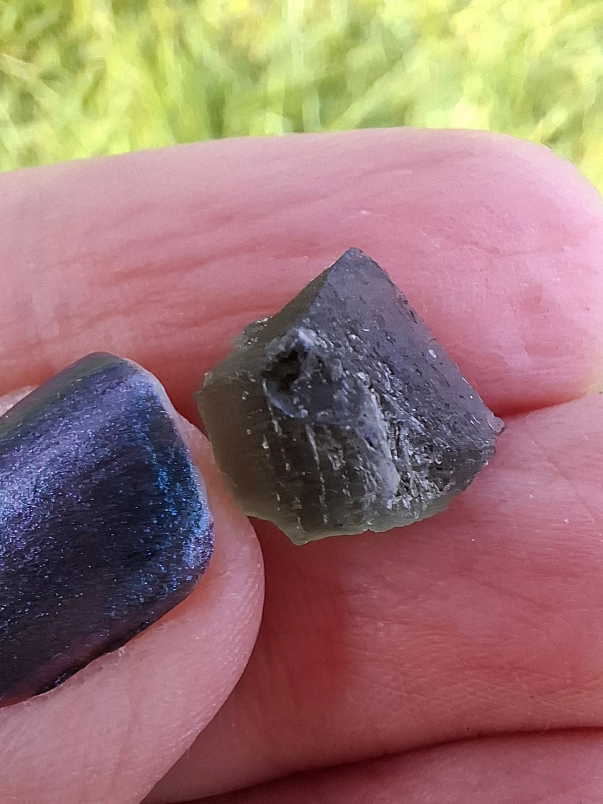 Moldavite Piece, 1.00g, Tektite (Ref: 1398)
