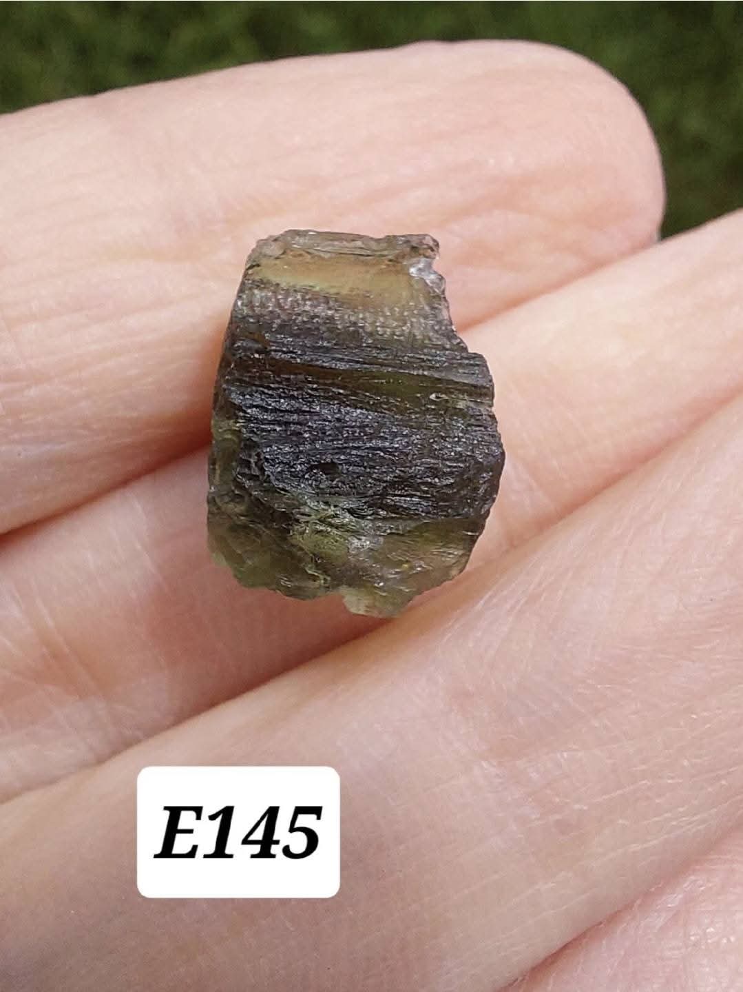 Moldavite Piece, 1.72g, Tektite (Ref: E145)