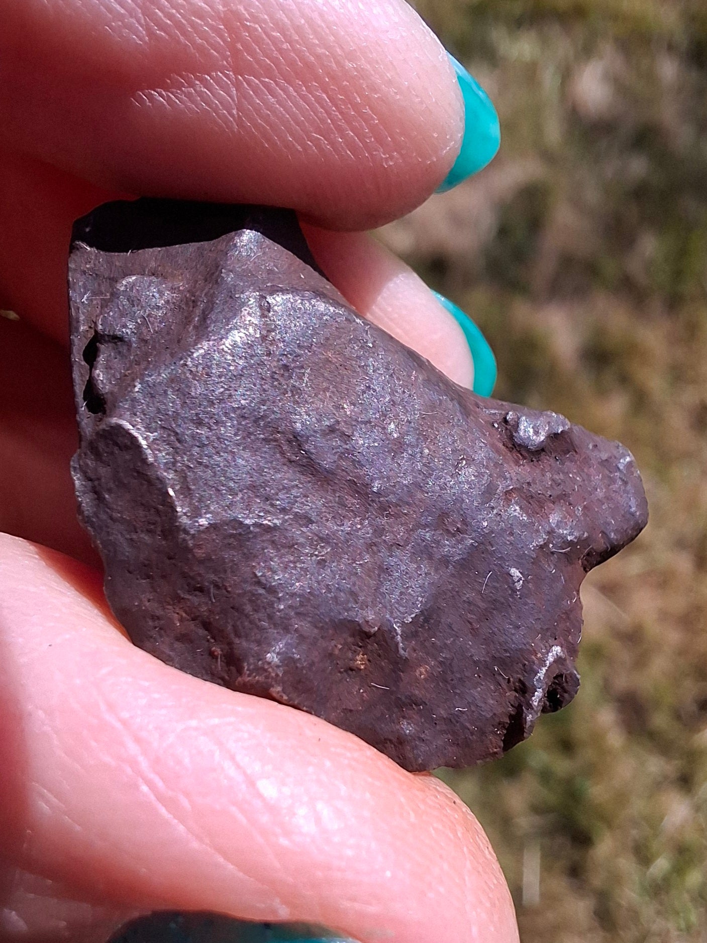 Gebel Kamil Iron Meteorite, 19.66g (Ref: K40)