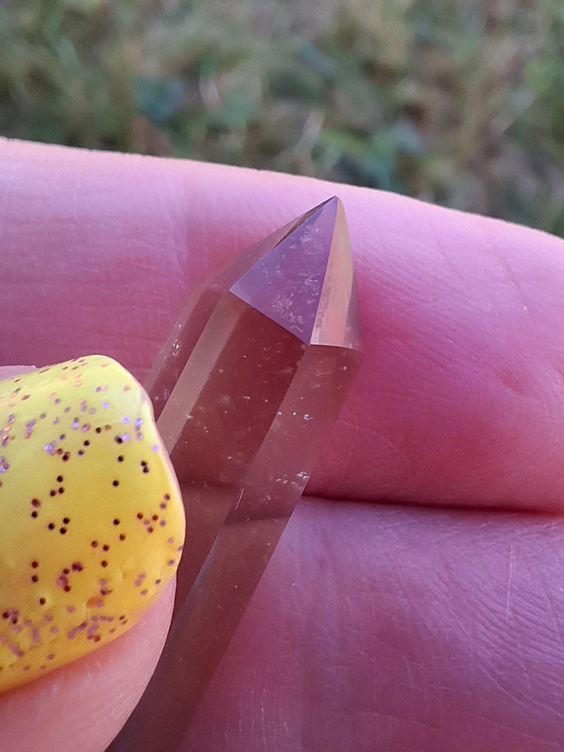 Libyan Desert Glass DT Carving, 4.68g, Tektite (Ref: LDT7)