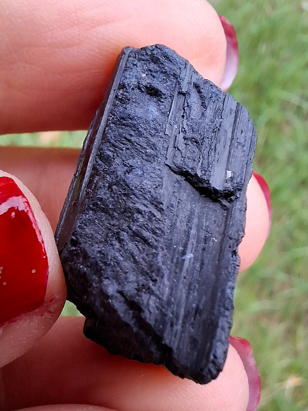 Black Tourmaline RAW, 12.40g, Crystal (Ref: RBT2)