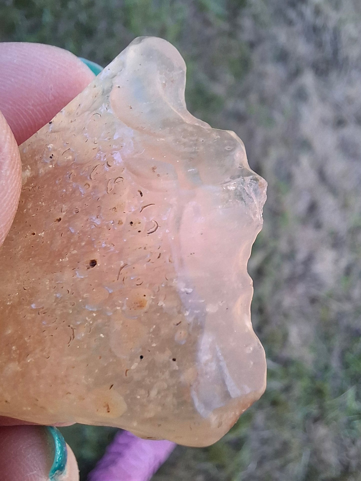 Libyan Desert Glass Piece, 15.20g, Tektite (Ref: LE276)