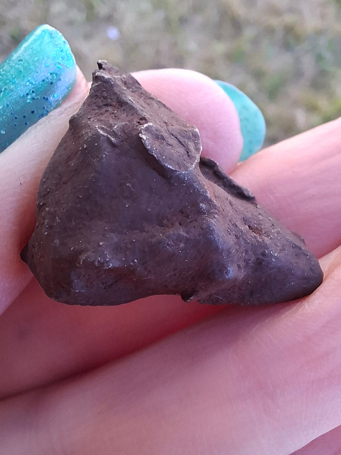 Gebel Kamil Iron Meteorite, 25.42g (Ref: K38)