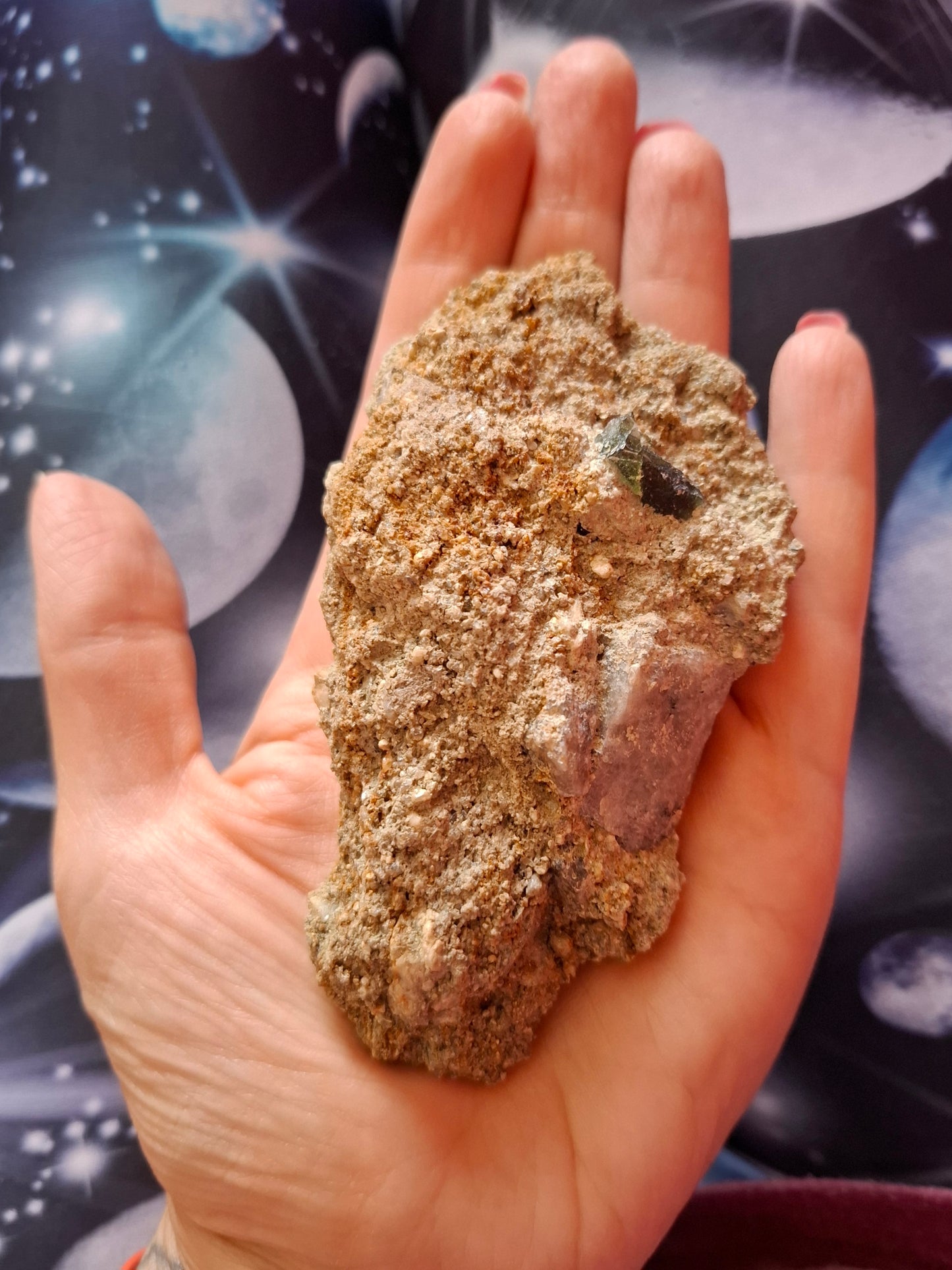 Moldavite In-Situ (in matrix), Besednice, Est- 2g, Tektite (Ref: MIS4)