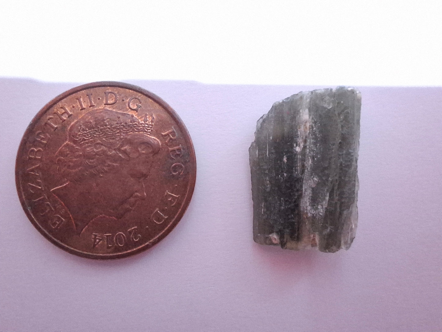 Moldavite Piece, 1.46g, Tektite (Ref: 572)