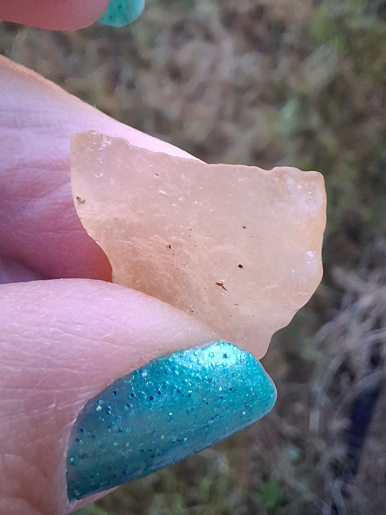 Libyan Desert Glass Piece, 2.09g, Tektite