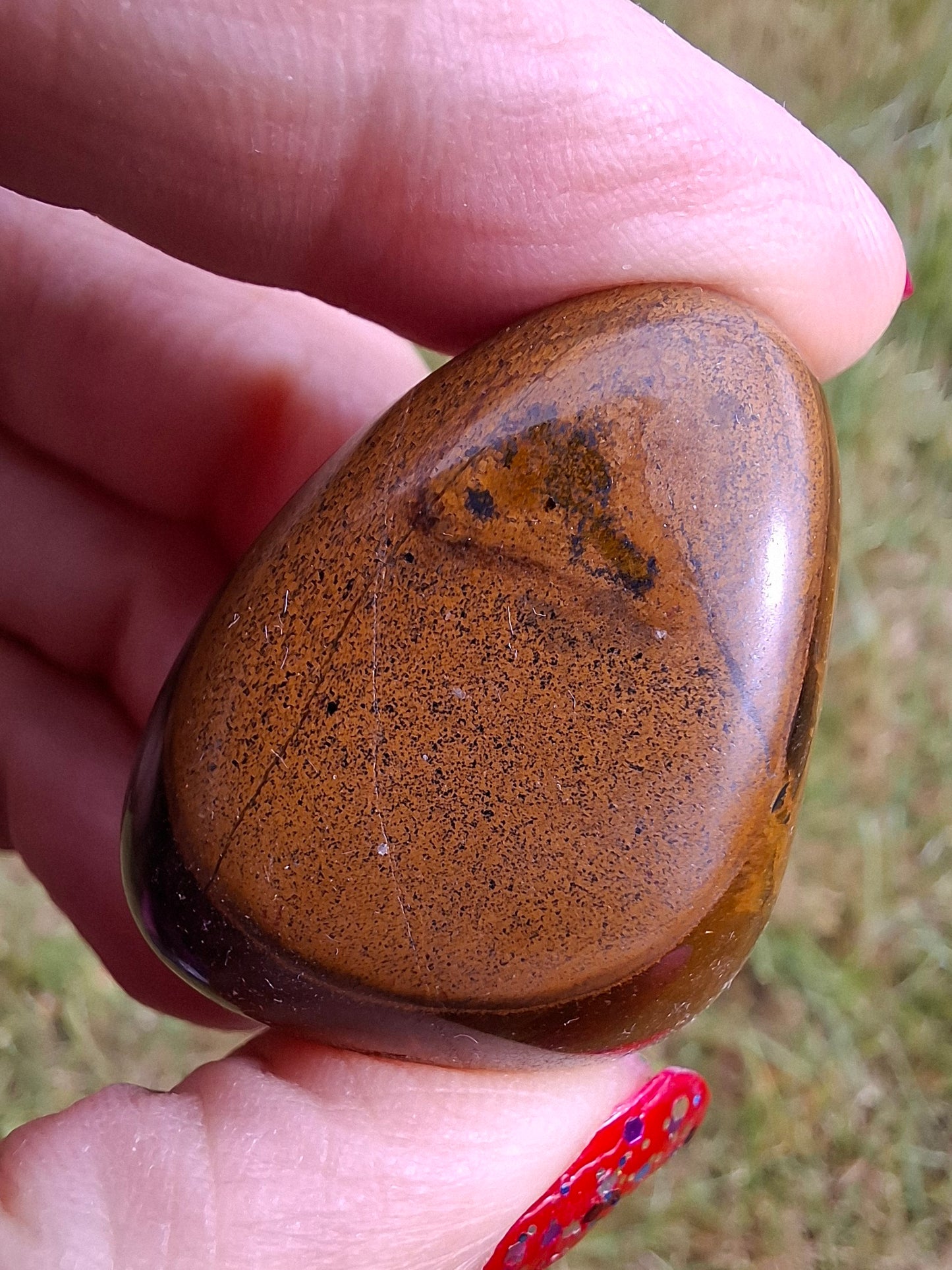 Tigers Eye, Tumble Stone, Crystal (Ref: T134)