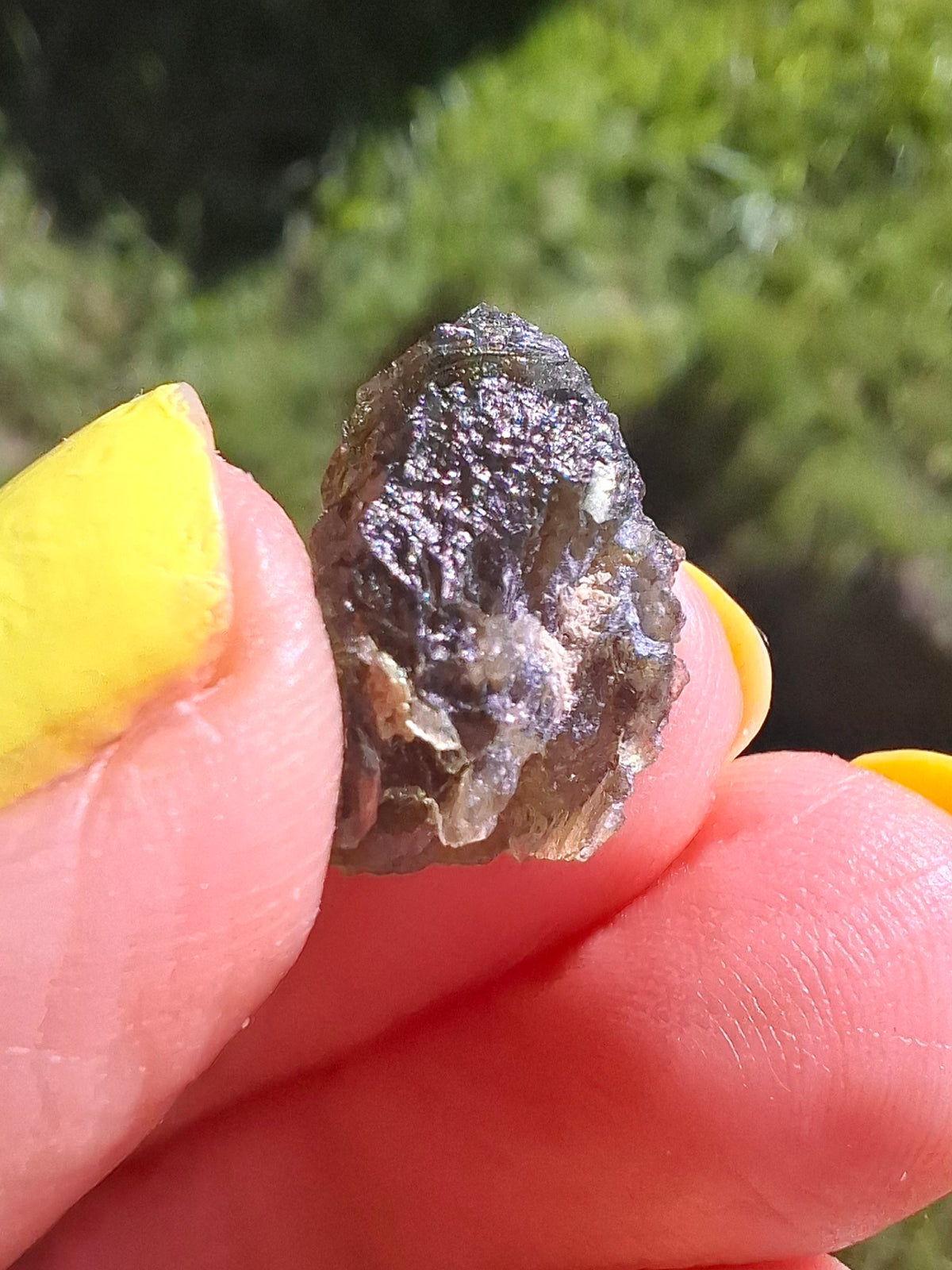 Moldavite Piece, 1.61g, Tektite (Ref: 1517)