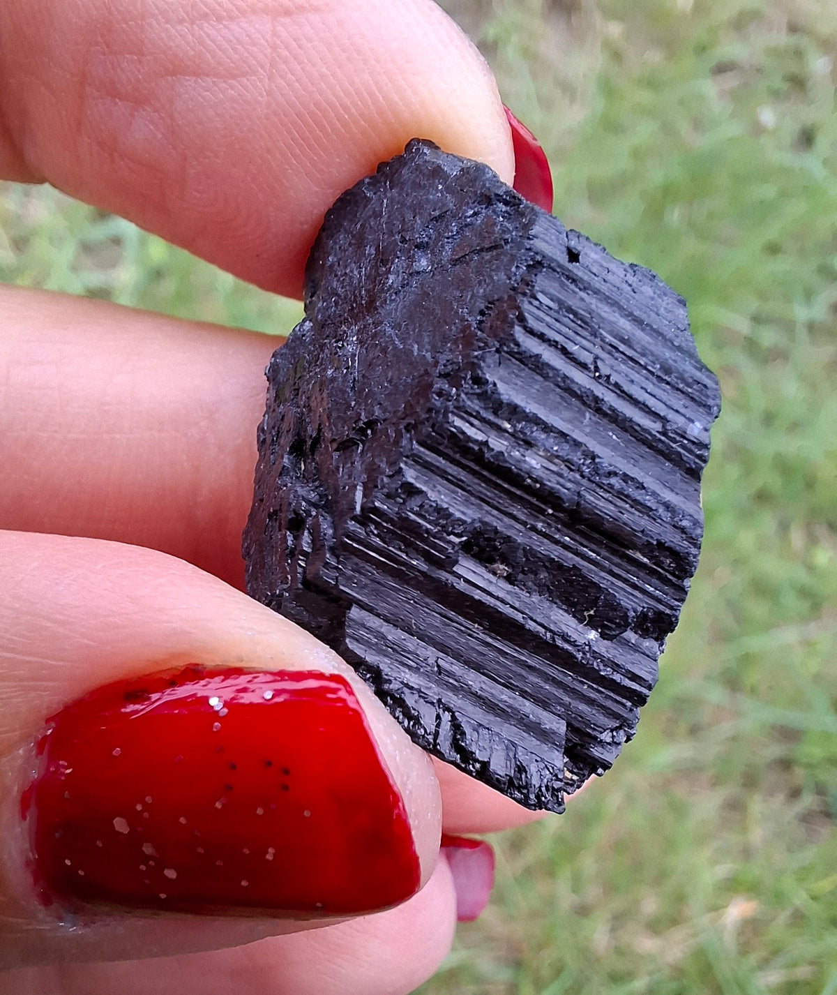 Black Tourmaline RAW, 8.86g, Crystal (Ref: RBT3)
