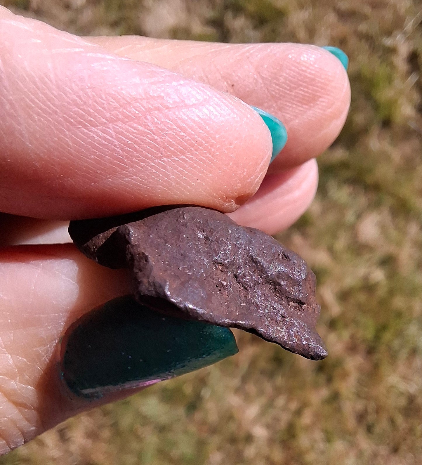 Gebel Kamil Iron Meteorite, 17.54g (Ref: K49)