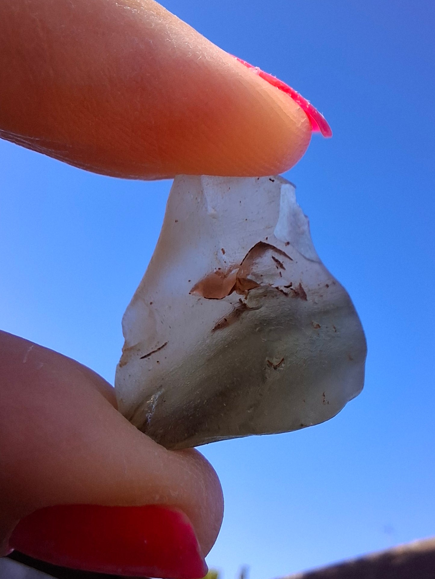 Libyan Desert Glass (darker) Piece, 7.00g, Tektite (Ref: L1373)