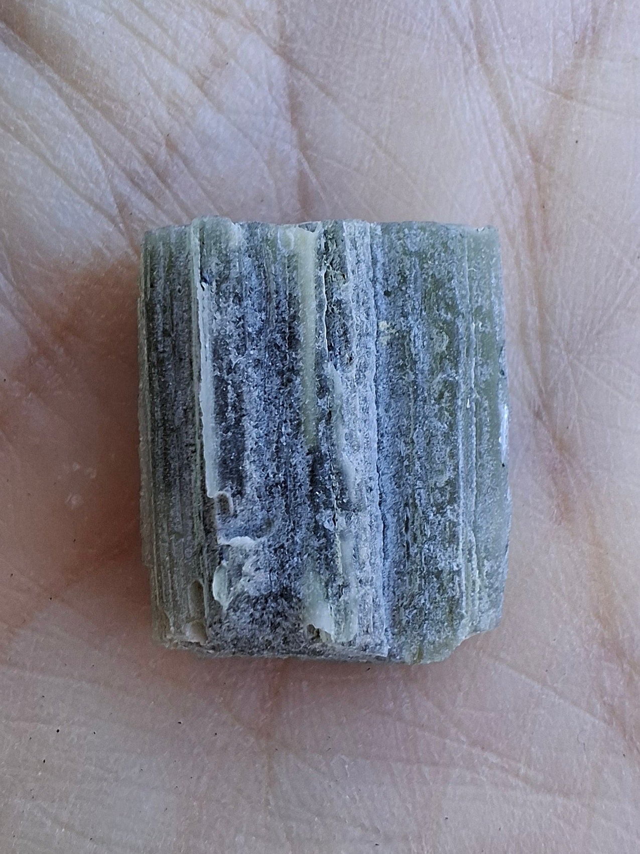 Moldavite Piece, SNOWFLAKE, FROSTED, BARTOCHOV, 3.12g, Tektite (Ref: 1365)