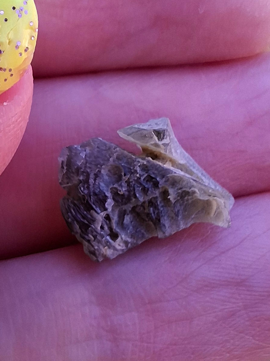 Moldavite Piece, 0.68g, Tektite (Ref: 1481)