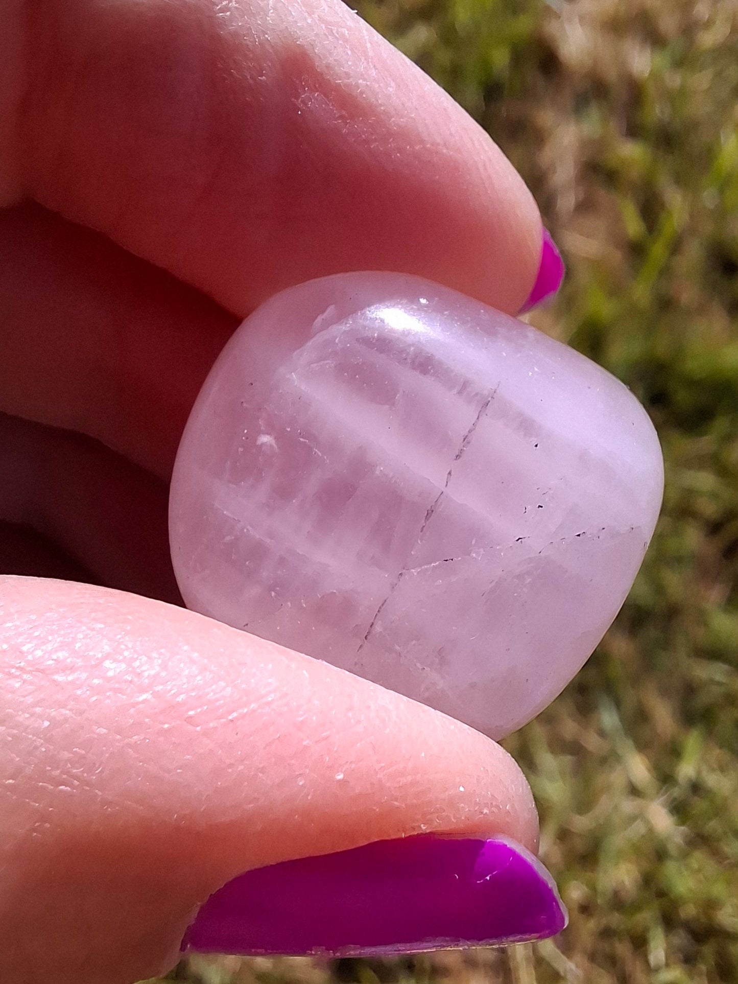Rose Quartz, Tumble Stone, Crystal (Ref: T92)