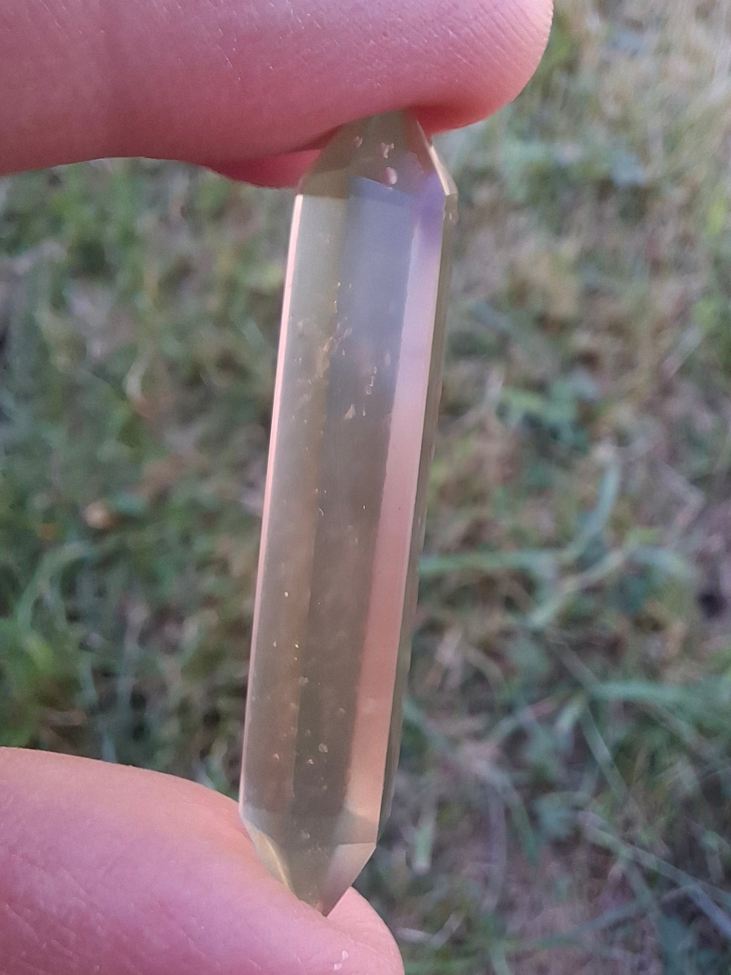 Libyan Desert Glass DT Carving, 4.68g, Tektite (Ref: LDT7)