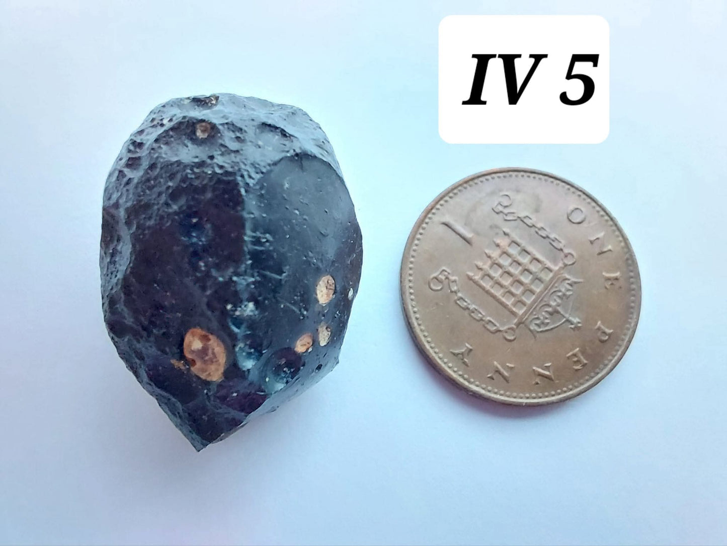 Ivory Coast (Ivorite), RAREST TEKTITE IN THE WORLD, 8.88g, Tektite (Ref: IV5)