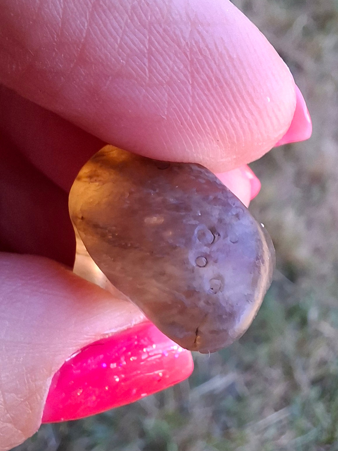 Libyan Desert Glass (darker) Piece, 4.43g, Tektite (Ref: L1361)