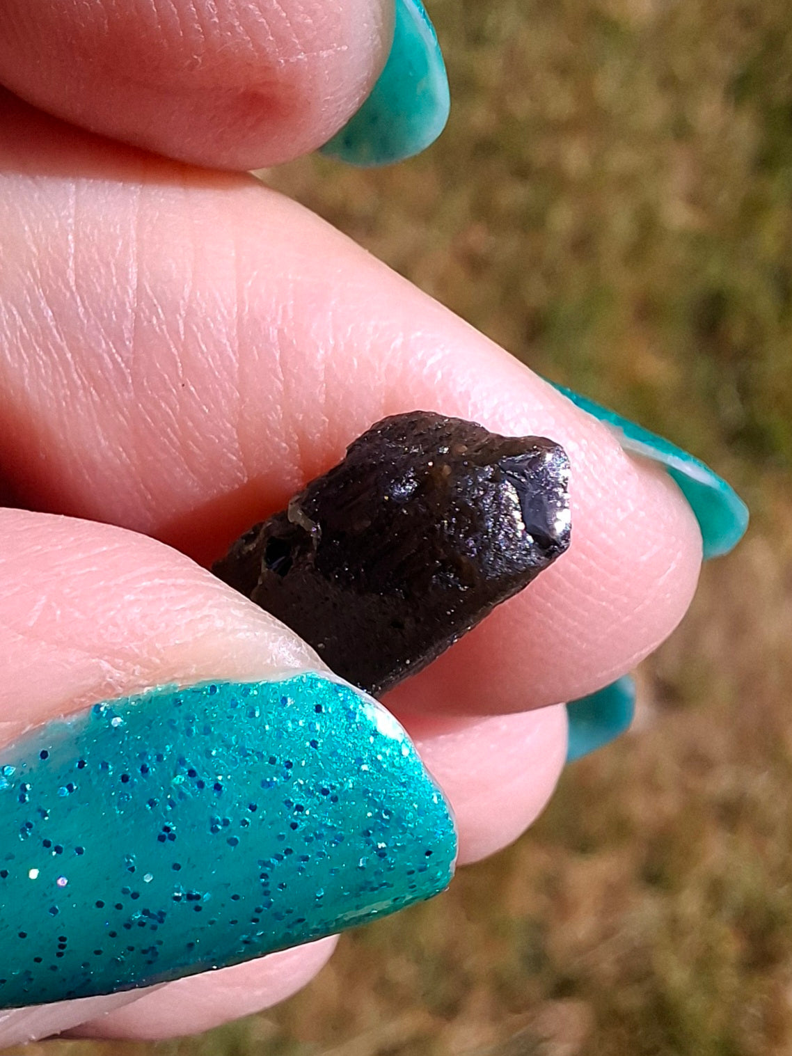 Moldavite Piece, 1.03g, Tektite (Ref: 1416)
