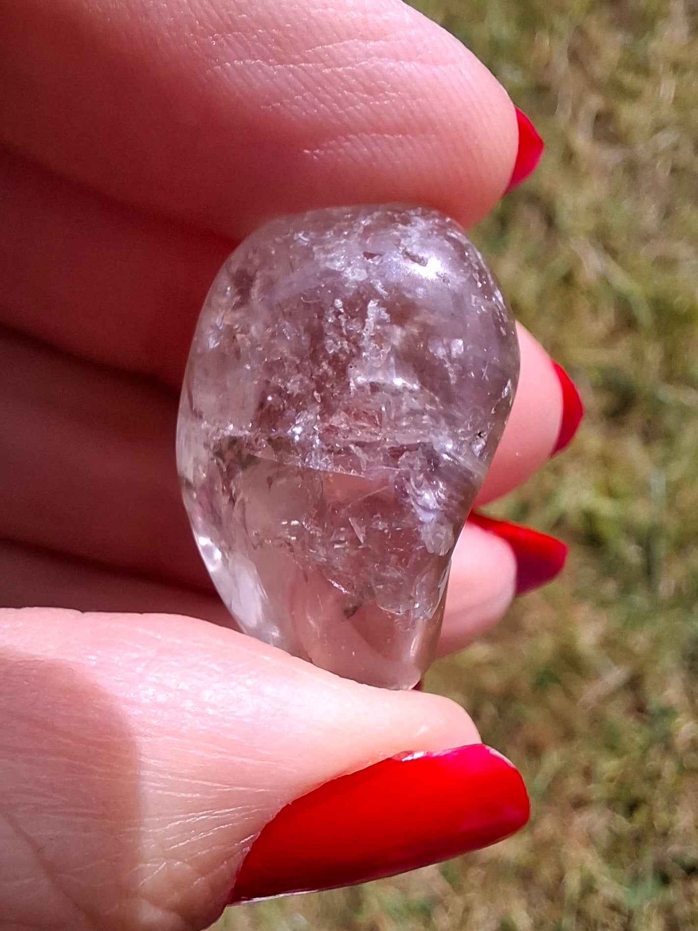 Smoky Quartz, Tumble Stone, Crystal (Ref: T102)