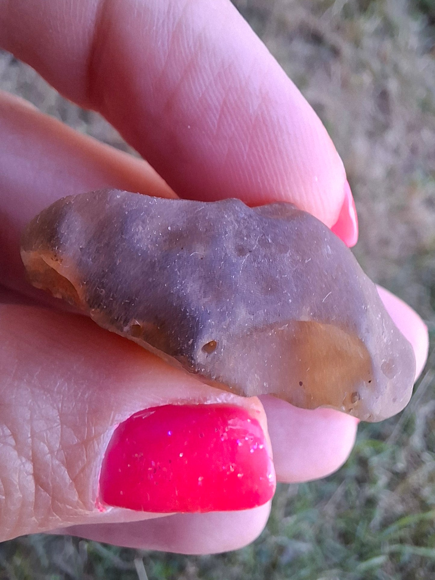 Libyan Desert Glass (darker) Piece, 10.25g, Tektite (Ref: L1368)
