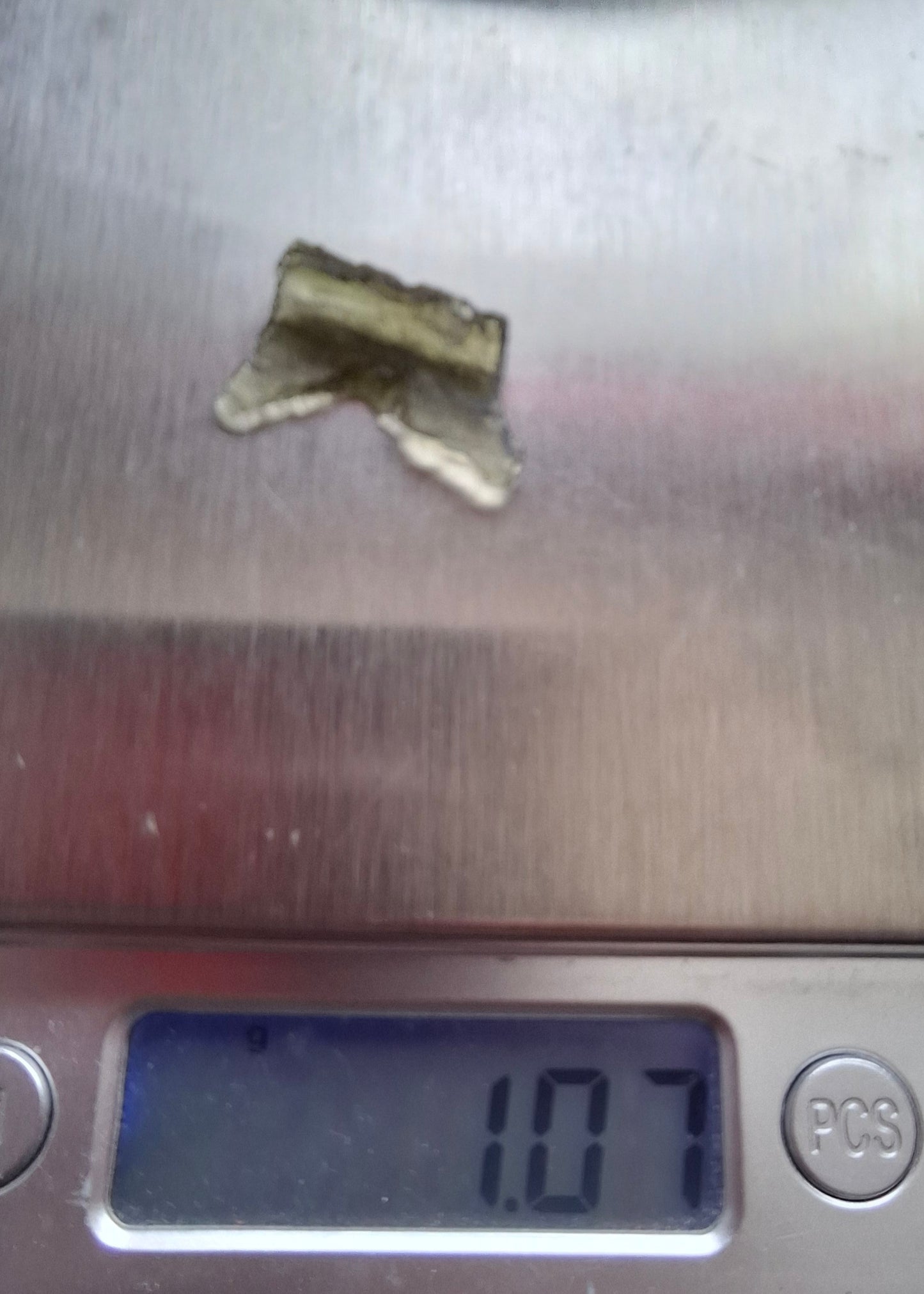 Moldavite Piece, 1.07g, Tektite (Ref: 1394)
