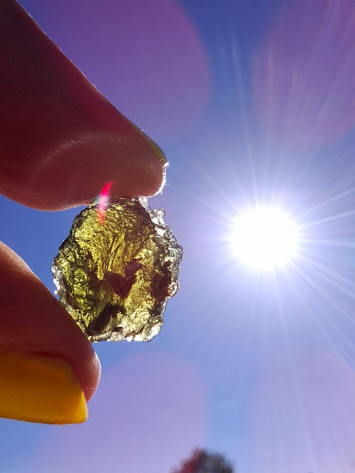 Moldavite Piece, 1.61g, Tektite (Ref: 1517)