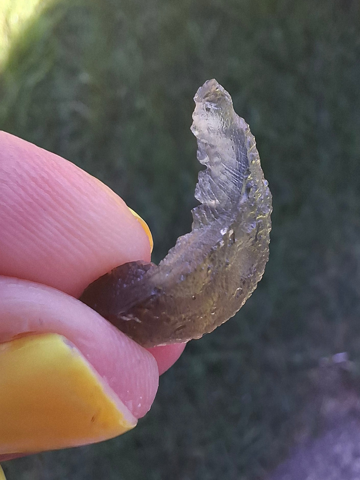 Moldavite Piece, 1.03g, Tektite (Ref: 1516)
